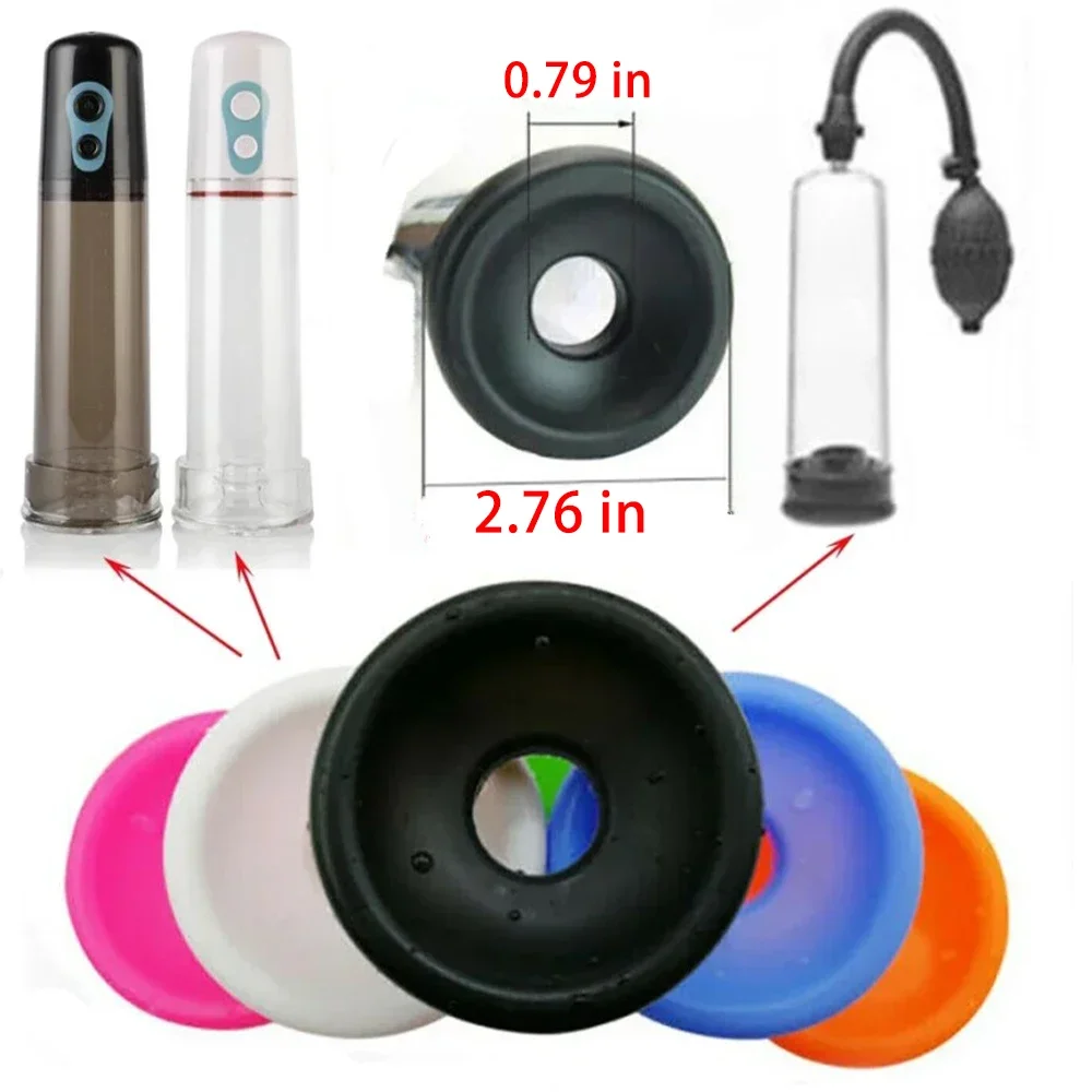 Men'S Vegan Accessories - Universal Silicone Sleeve Cover Penis Pump