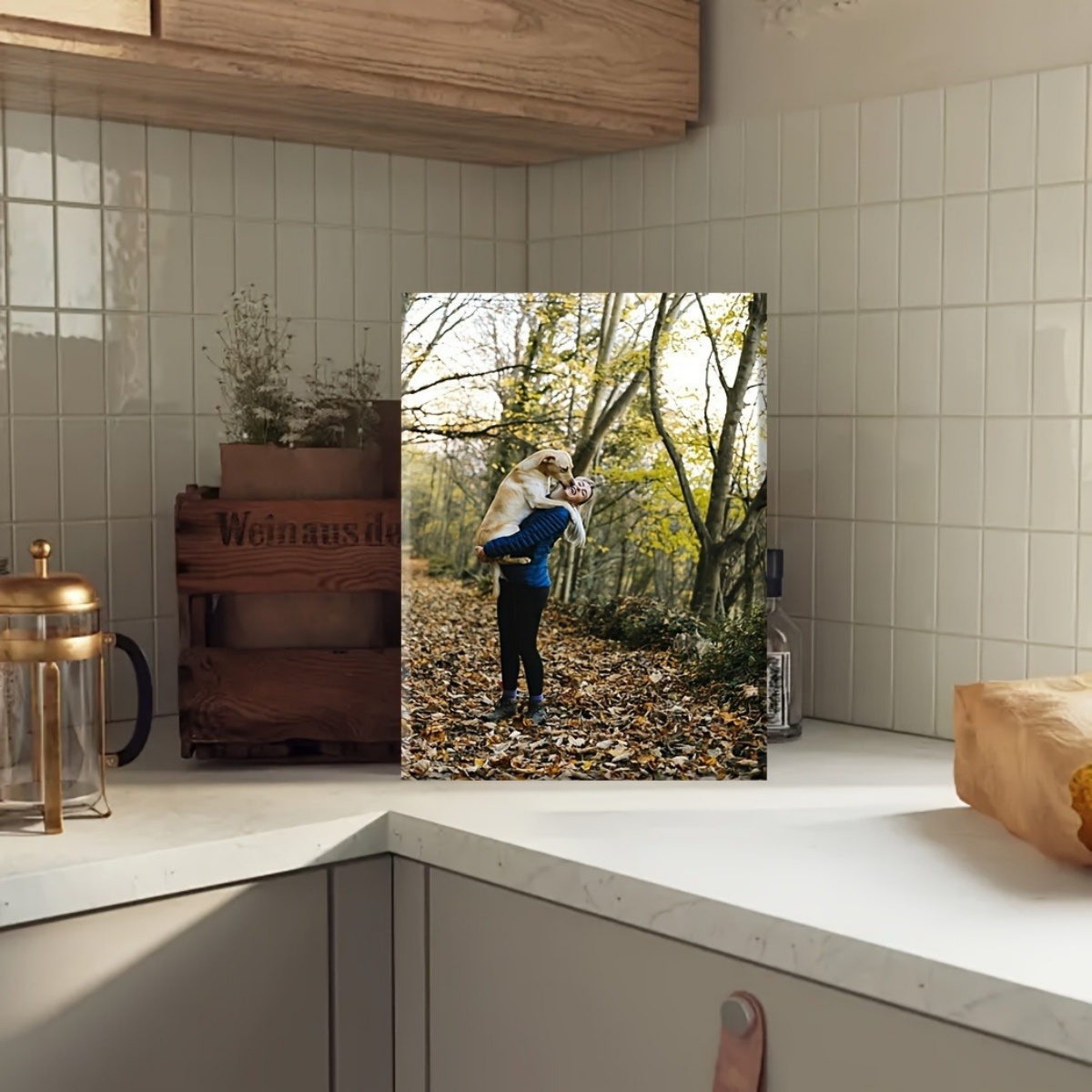 Custom Personalized Canvas Wal - Men Accessories To Gift recension och pris