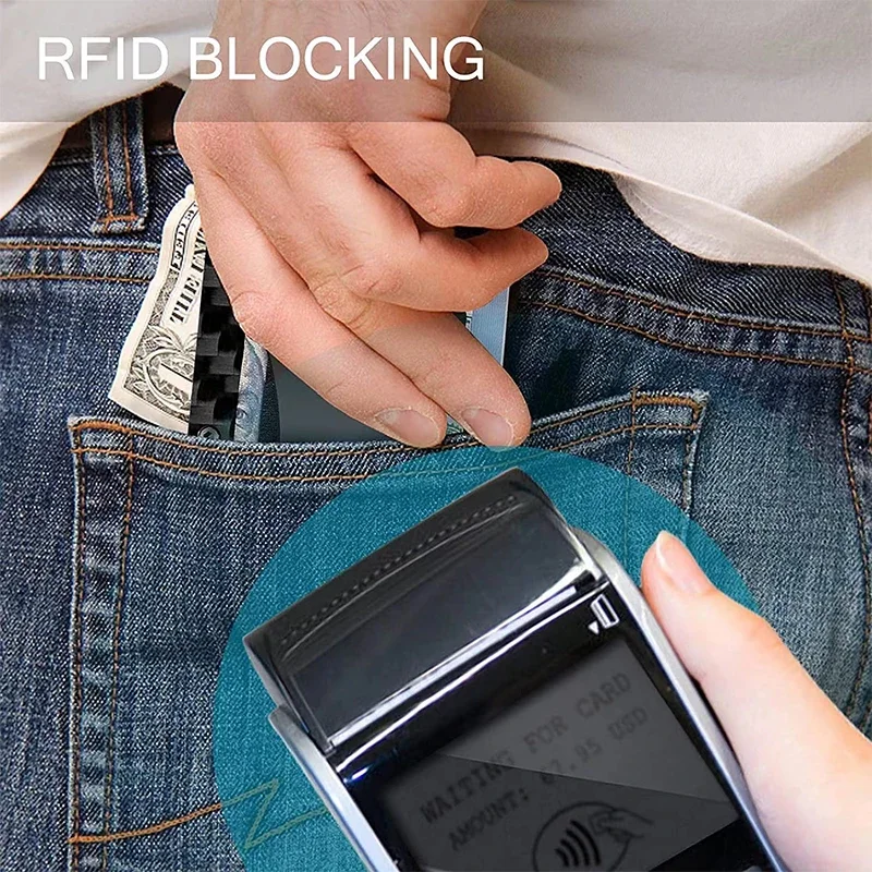 Business Card Holder Visit Car - Money Clip Slim recension och pris
