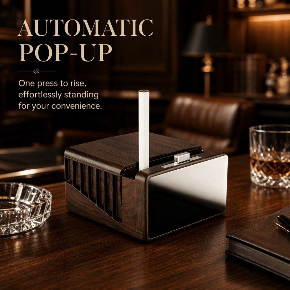 Large Capacity Cigarette Case, - Men Accessories To Gift recension och pris