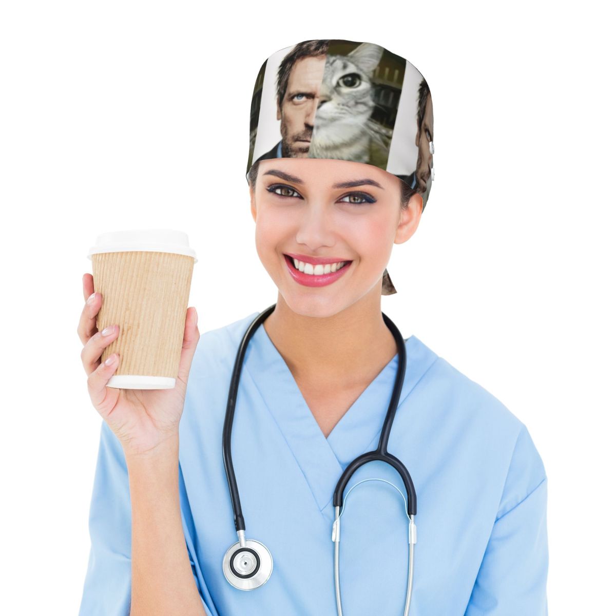 House MD Cat Meme Scrub Hat Do - Men Accessories H&M recension och pris