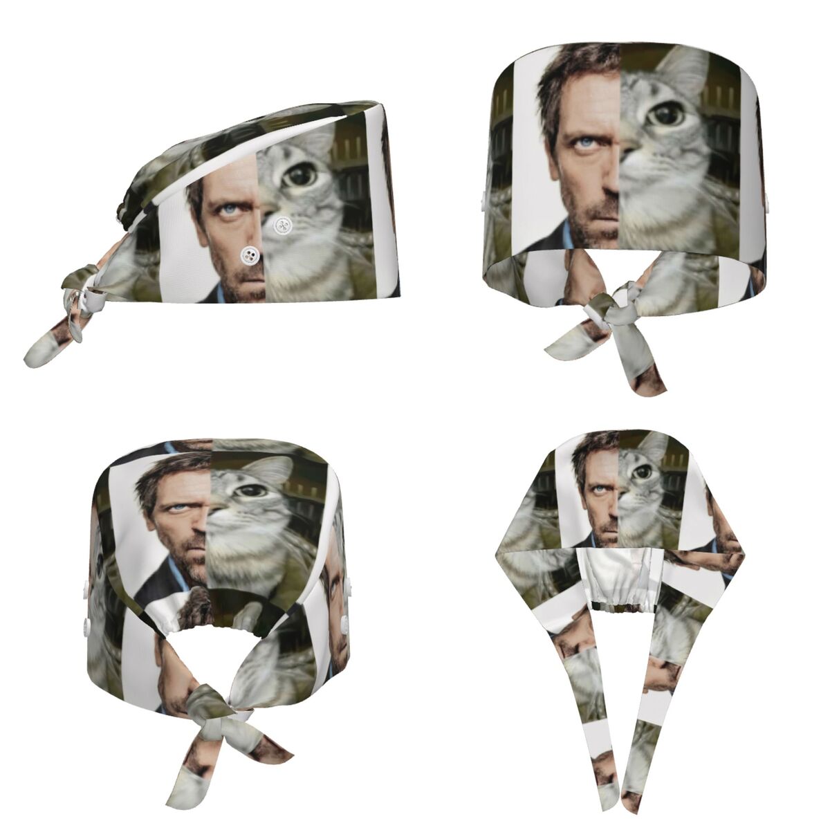 House MD Cat Meme Scrub Hat Do - Men Accessories H&M recension och pris