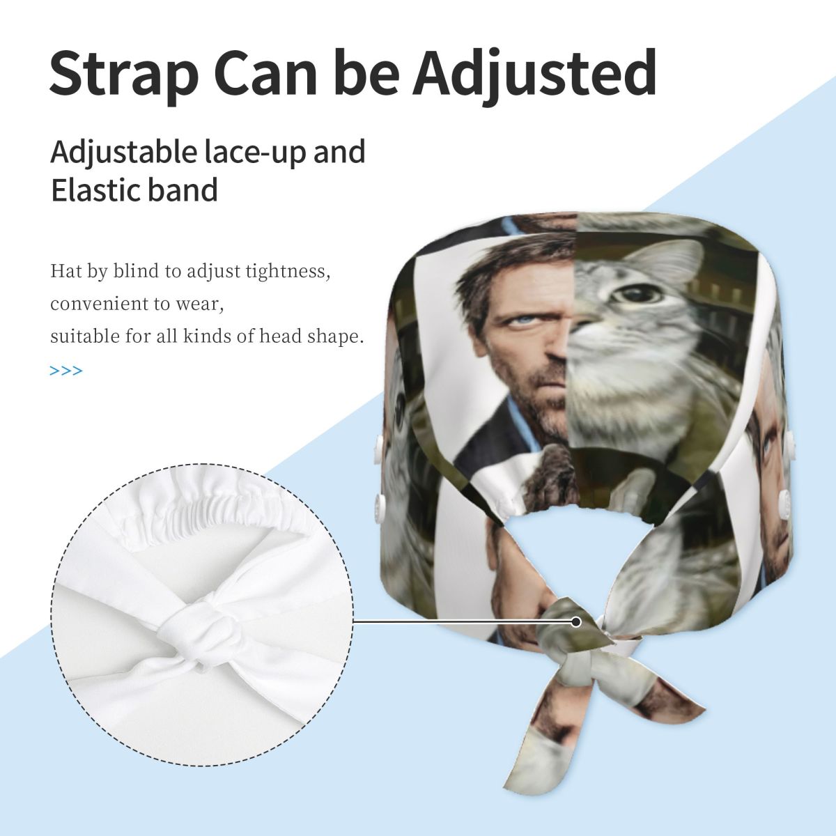 House MD Cat Meme Scrub Hat Do - Men Accessories H&M recension och pris