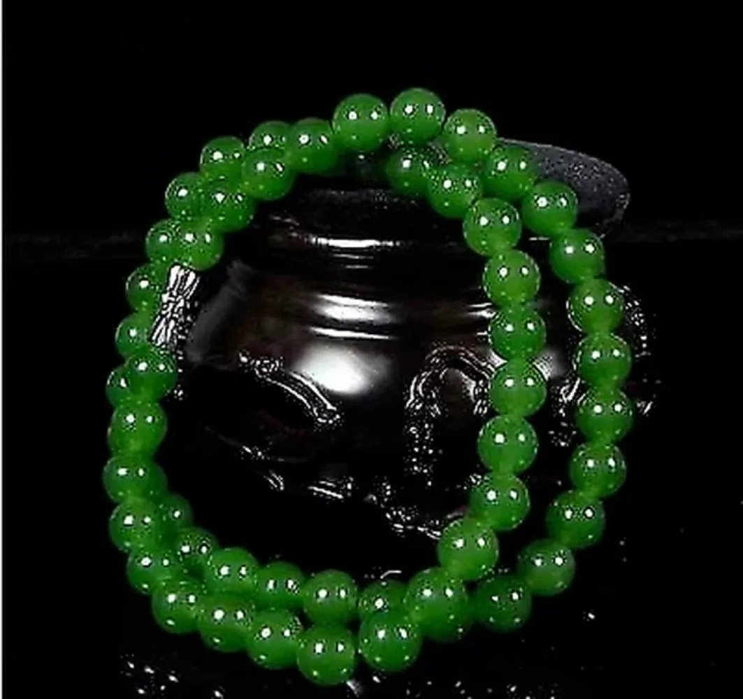 Genuine Natural Green Beads Ne - Men Accessories To Gift recension och pris