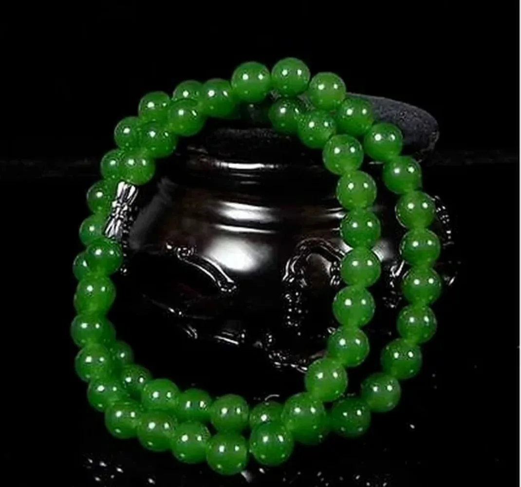 Genuine Natural Green Beads Ne - Men Accessories To Gift recension och pris
