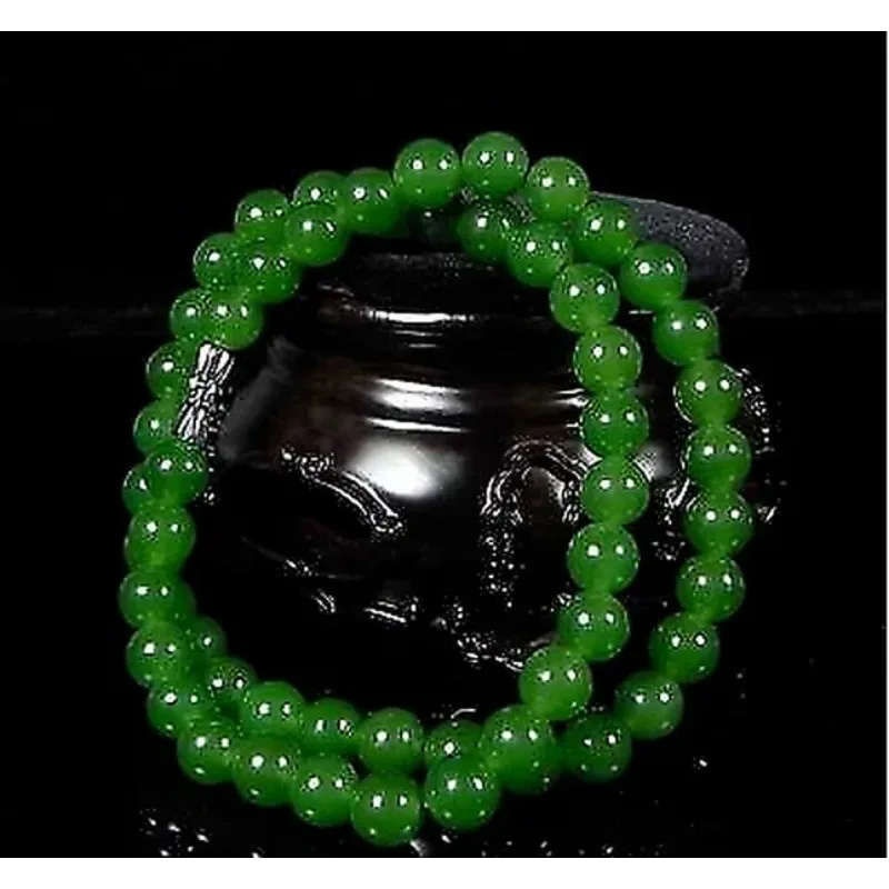 Genuine Natural Green Beads Ne - Men Accessories To Gift recension och pris