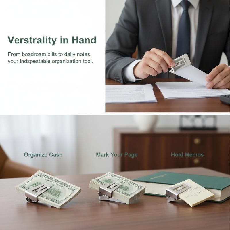 Slim Stainless Steel Men's Mon - Money Clip Slim recension och pris