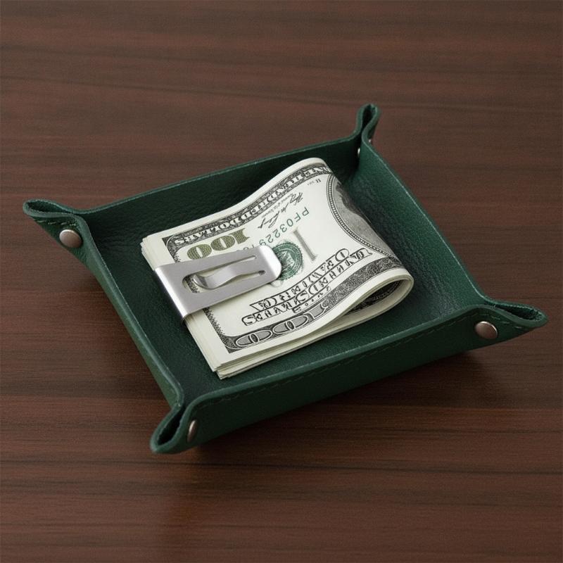 Slim Stainless Steel Men's Mon - Money Clip Slim recension och pris