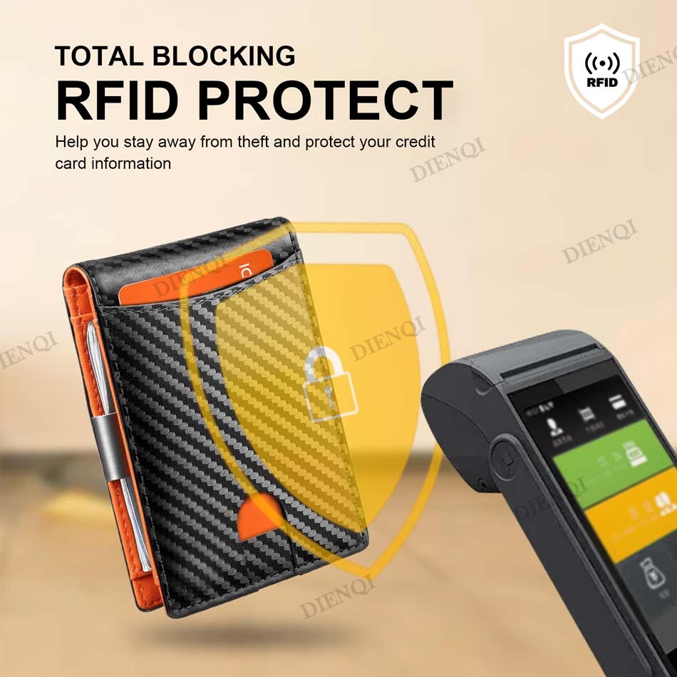 Business Card Holder Smart Wal - Money Clip Slim recension och pris