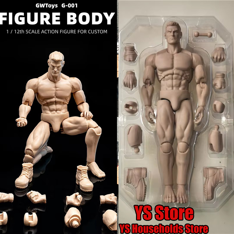 Gwtoys G001 1/12 Man Solider B - Men Accessories Drawing recension och pris