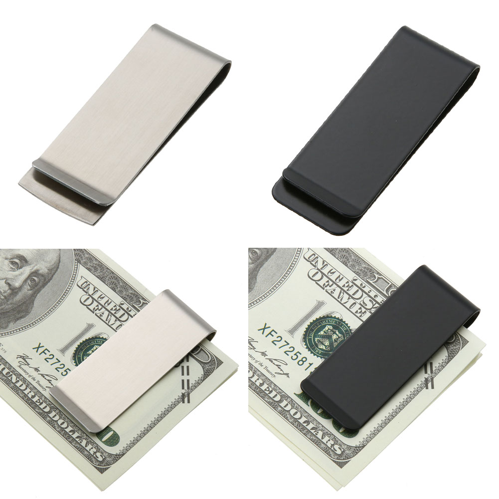 Stainless Steel Money Clip Sli - Money Clip Slim recension och pris