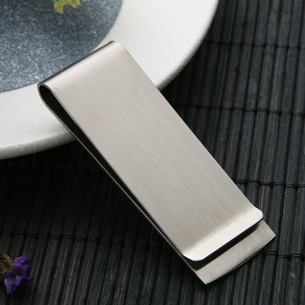 Stainless Steel Money Clip Sli - Money Clip Slim recension och pris