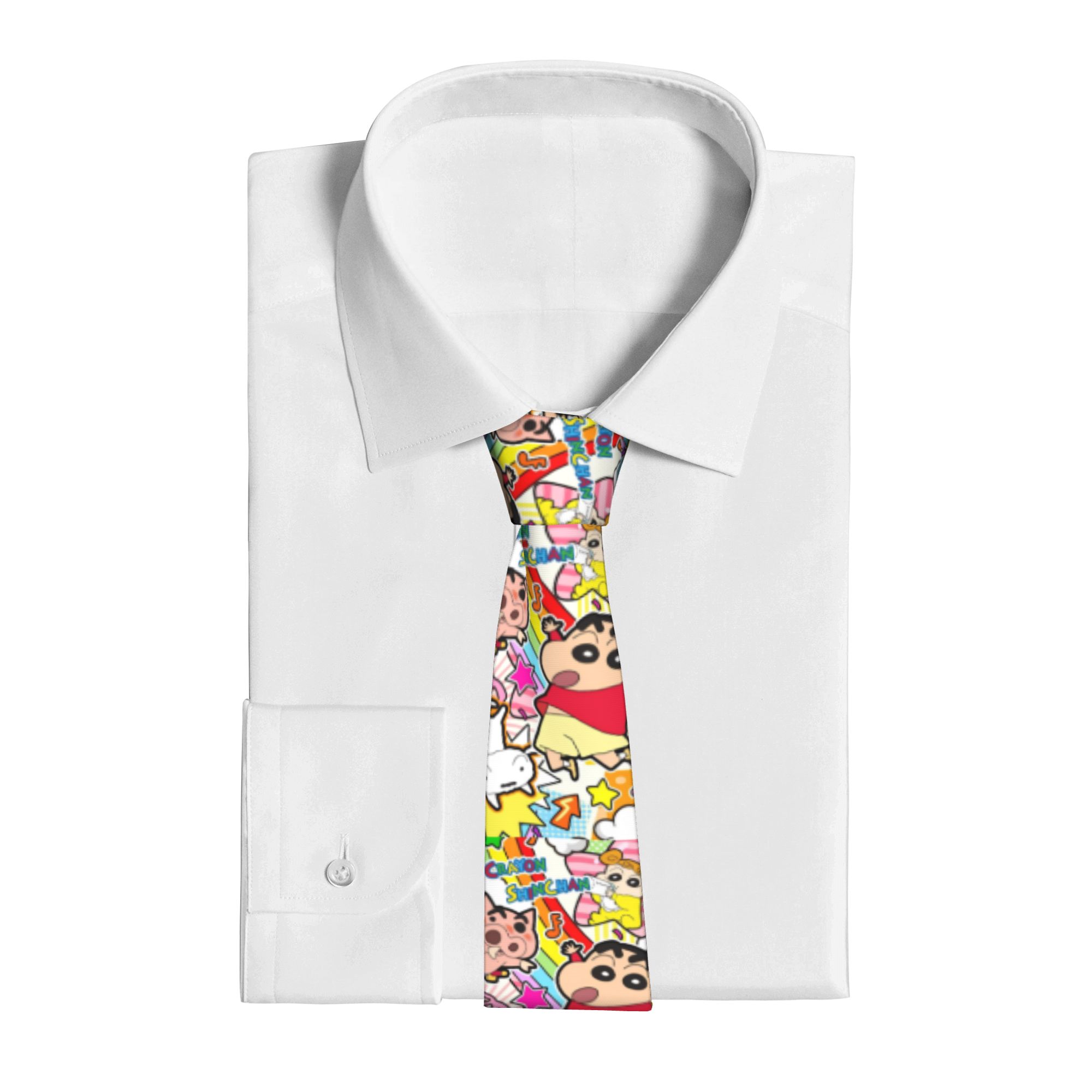 Shinchans 90s Cartoon Neckties - Men'S Accessories In The 90S recension och pris