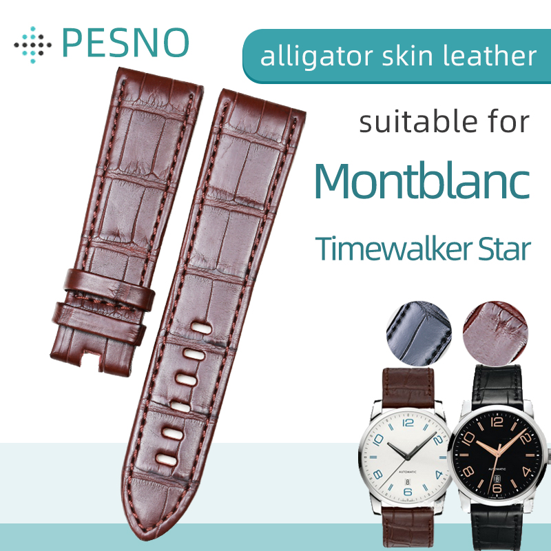 Pesno Black Brown Crocodile Le - Men'S Accessories Montblanc recension och pris