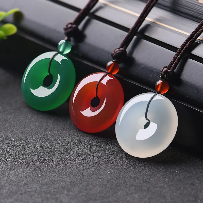Natural Multicolor Jade Doughn - Men Accessories To Gift recension och pris