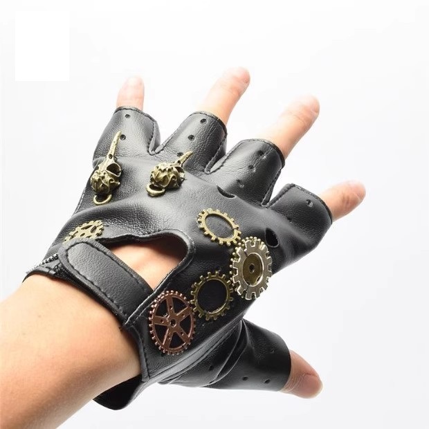 Steampunk PU Leather Fingerles - Medieval Men'S Accessories recension och pris