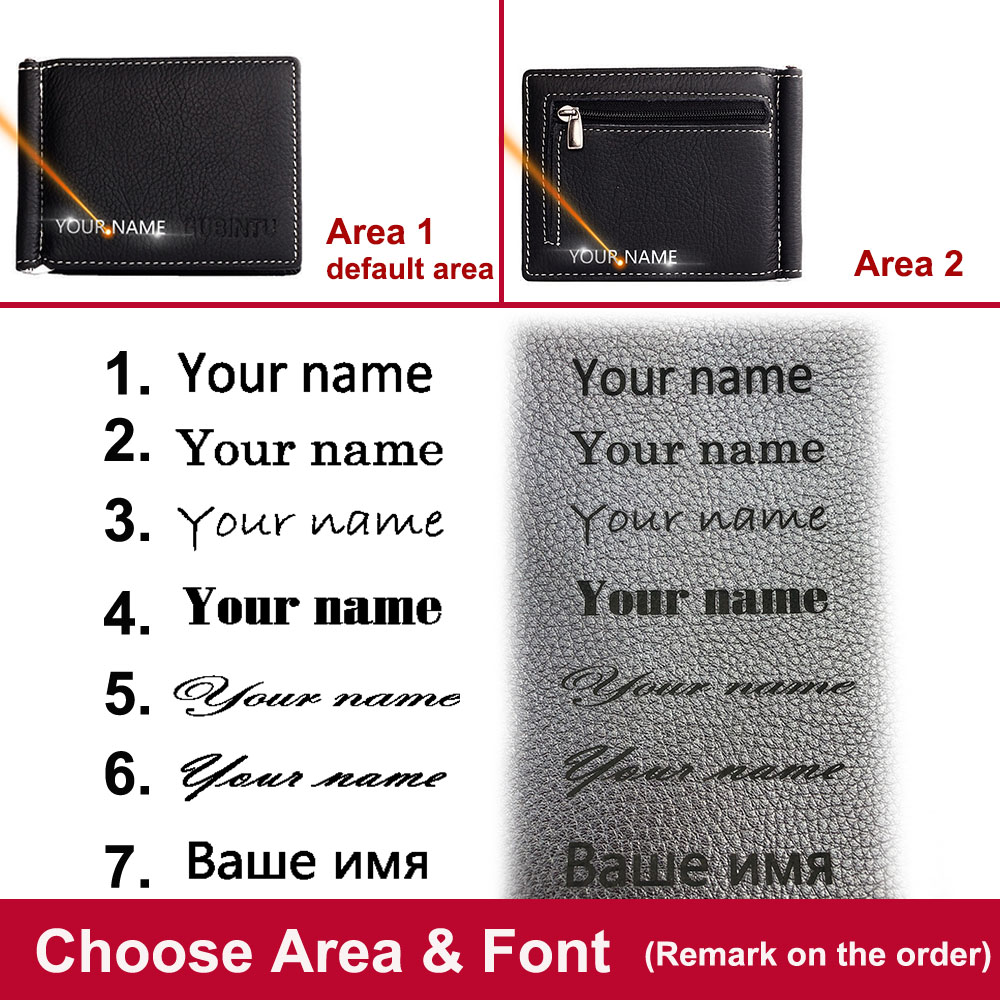 Name Engraving Money Clip Mini - Money Clip Slim recension och pris