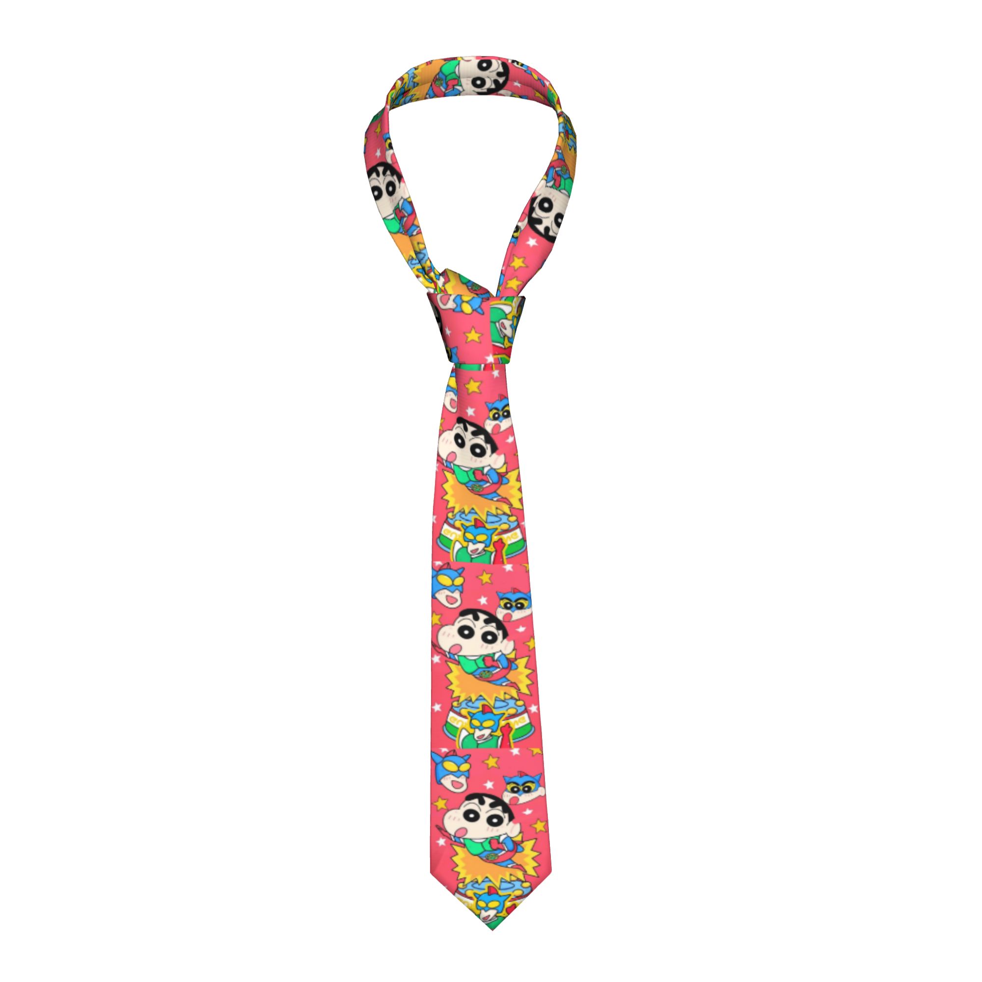 Necktie Shinchans 90s Cartoon  - Men'S Accessories In The 90S recension och pris