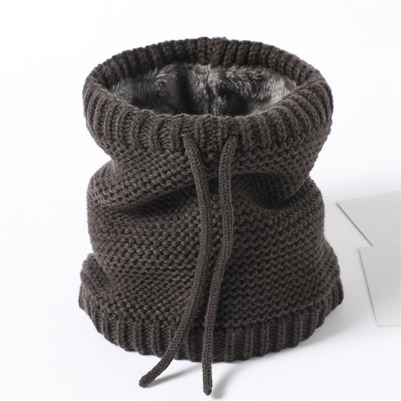 Solid Women Men Knitted Neck R - Men Accessories Drawing recension och pris