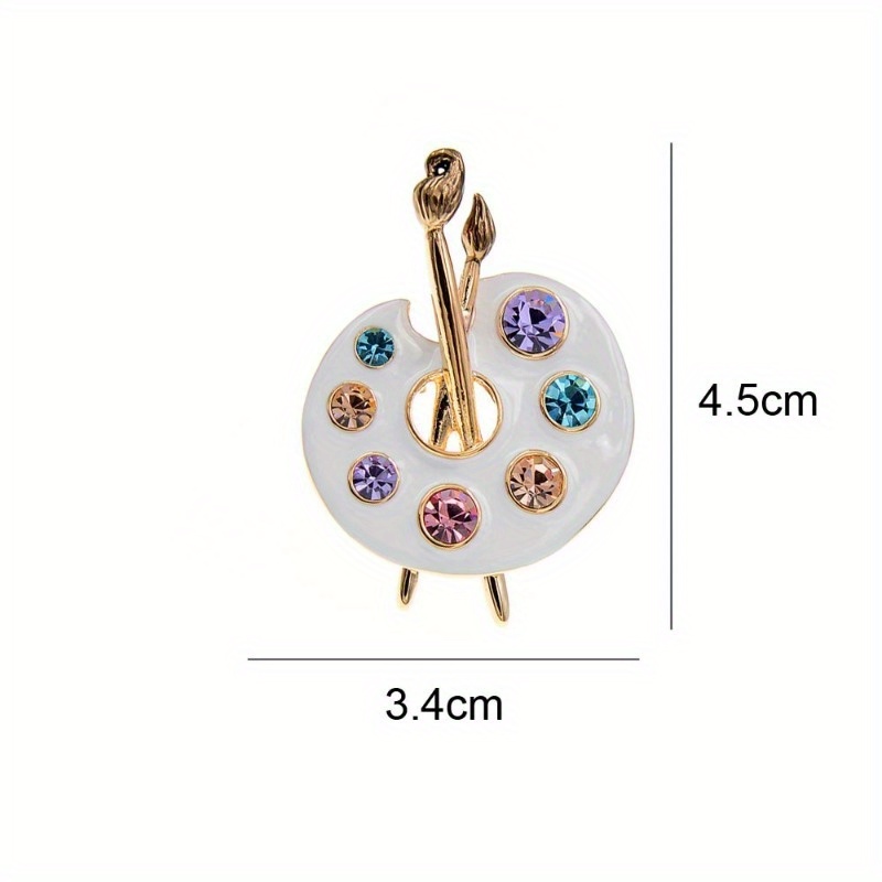 Draw Palette Brooch Creative R - Men Accessories Drawing recension och pris