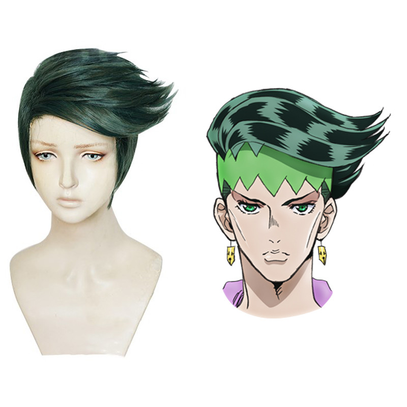 Rohan Kishibe Cosplay Wig Shor - Men'S Vegan Accessories recension och pris