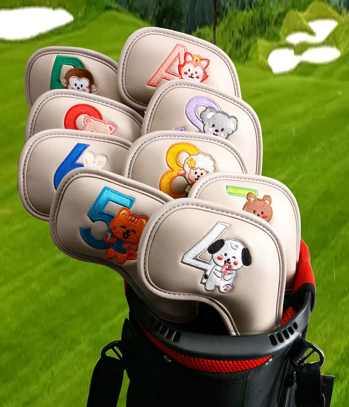 9Pcs Cute Cartoon Animal Golf  - Men Accessories To Gift recension och pris