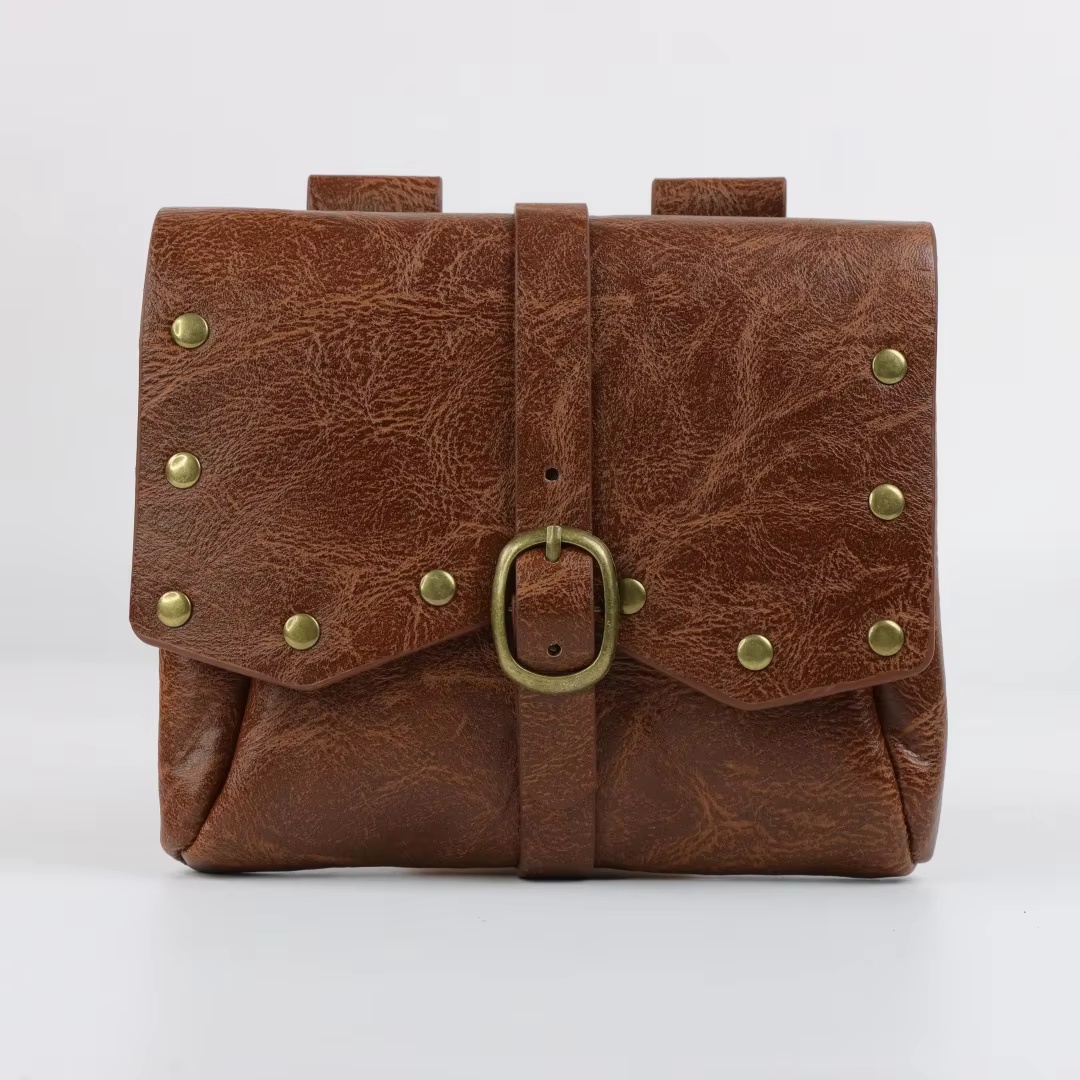 Medieval Viking Leather Pouch  - Medieval Men'S Accessories recension och pris
