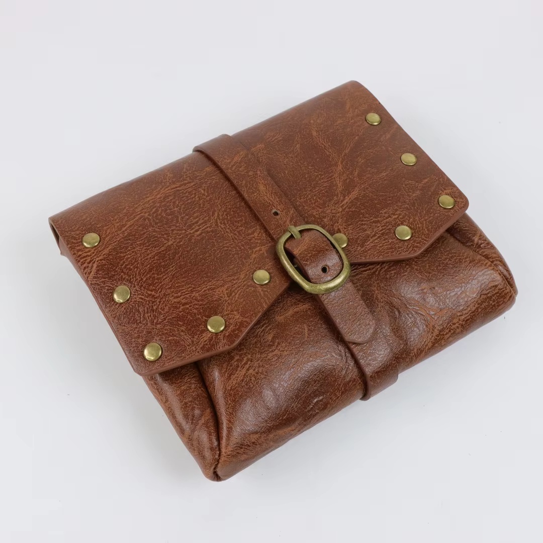 Medieval Viking Leather Pouch  - Medieval Men'S Accessories recension och pris
